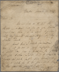 Autograph letter signed to Charles Ollier, 14 March 1817