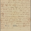Letter to Matthew Irvine