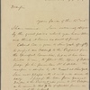 Letter to Jonathan Dayton, Elizabethtown Acknowledges receipt of letter of 15th inst.; Col
