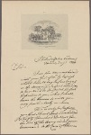 Letter to George Washington, Cambridge, Mass.