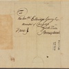 Letter to Elbridge Gerry, York, Penn.