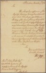 Letter to John Watts, agent to the contractors for supplying money for his Majesty's forces in North America, New York