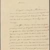 Letter to the Marquis de Monfredini, Lintz