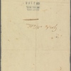 Letter to Ebenezer Mattoon