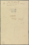 Letter to Ebenezer Mattoon