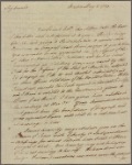 Letter to Horatio Gates [Virginia?]