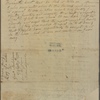 Letter to [Thomas Hutchinson, Boston.]