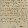 Letter to [John Vaughan, Philadelphia.]