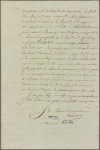Letter to Thomas Willing and Francis Banquier, Philadelphia