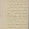 Letter to Jacques de Flesselles, Intendant of Lyons