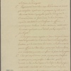 Letter to Jacques de Flesselles, Intendant of Lyons