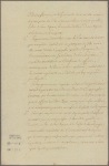 Letter to Jacques de Flesselles, Intendant of Lyons