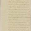 Letter to Jacques de Flesselles, Intendant of Lyons