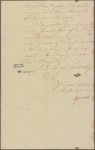 Letter to the Deputy Governor of Maryland [Horatio Sharpe]