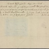 Letter to Samuel Leonard, Taunton [Mass.]