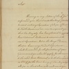 Letter to [William Denny] Governor of Pennsylvania