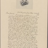 Letter to William Whipple, Boston or Portsmouth