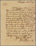 Letter to Henry Jackson, Providence