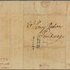 Letter to Henry Jackson, Providence