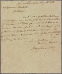 Letter to Gouverneur Kemble & Co., New York