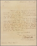 Letter to William Ellery, Newport