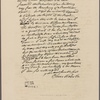 Letter to -- --