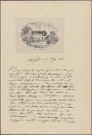 Letter to Eliphalet Dyer, Philadelphia, per Capt. Oswald