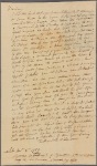 Letter to [Eliphalet Williams, Hartford.]