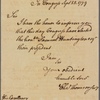 Letter to Gov. George Clinton