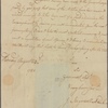 Letter to Brig. Gen. [John] Lacey