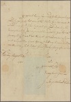 Letter to Brig. Gen. [John] Lacey