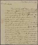 Letter to Levi Hart, Preston [Conn.]