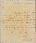 Letter to Samuel Whittlesey Dana, Elizabeth Town, N. J