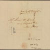 Letter to Samuel Whittlesey Dana, Elizabeth Town, N. J