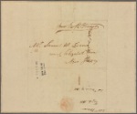 Letter to Samuel Whittlesey Dana, Elizabeth Town, N. J