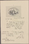 Letter to Jelles Fonda, 'At Mohawks Country