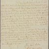Letter to For his daughter, Catherine [Mrs. Stephen] Van Rensselaer