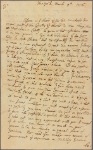 Letter to [Beamsley Glazier.]