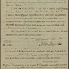 Letter to George Clinton, Gov. of New York, Poughkeepsie