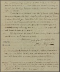 Letter to George Clinton, Gov. of New York, Poughkeepsie