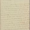 Letter to Peter Van Brugh Livingston, New York