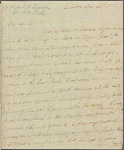 Letter to Peter Van Brugh Livingston, New York