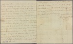 Letter to Peter Van Brugh Livingston, New York