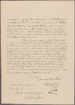 Letter to Robert Morris, Philadelphia