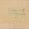 Letter to Robert Stockton, Quarter-Master at Princeton