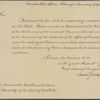 Letter to the Speaker of the Assembly [Dirck Ten Broeck]