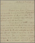 Letter to Matthew Irvine [Philadelphia]