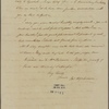 Letter to Henry Baldwin, Meadville, Penn.