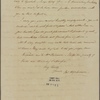 Letter to Henry Baldwin, Meadville, Penn.
