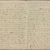 Letter to Miss Greame